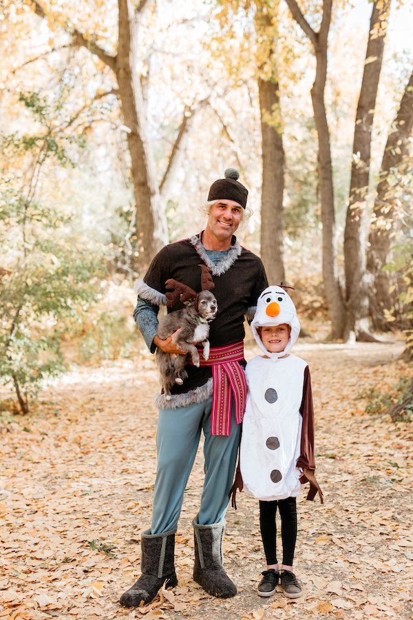 frozen halloween costumes family